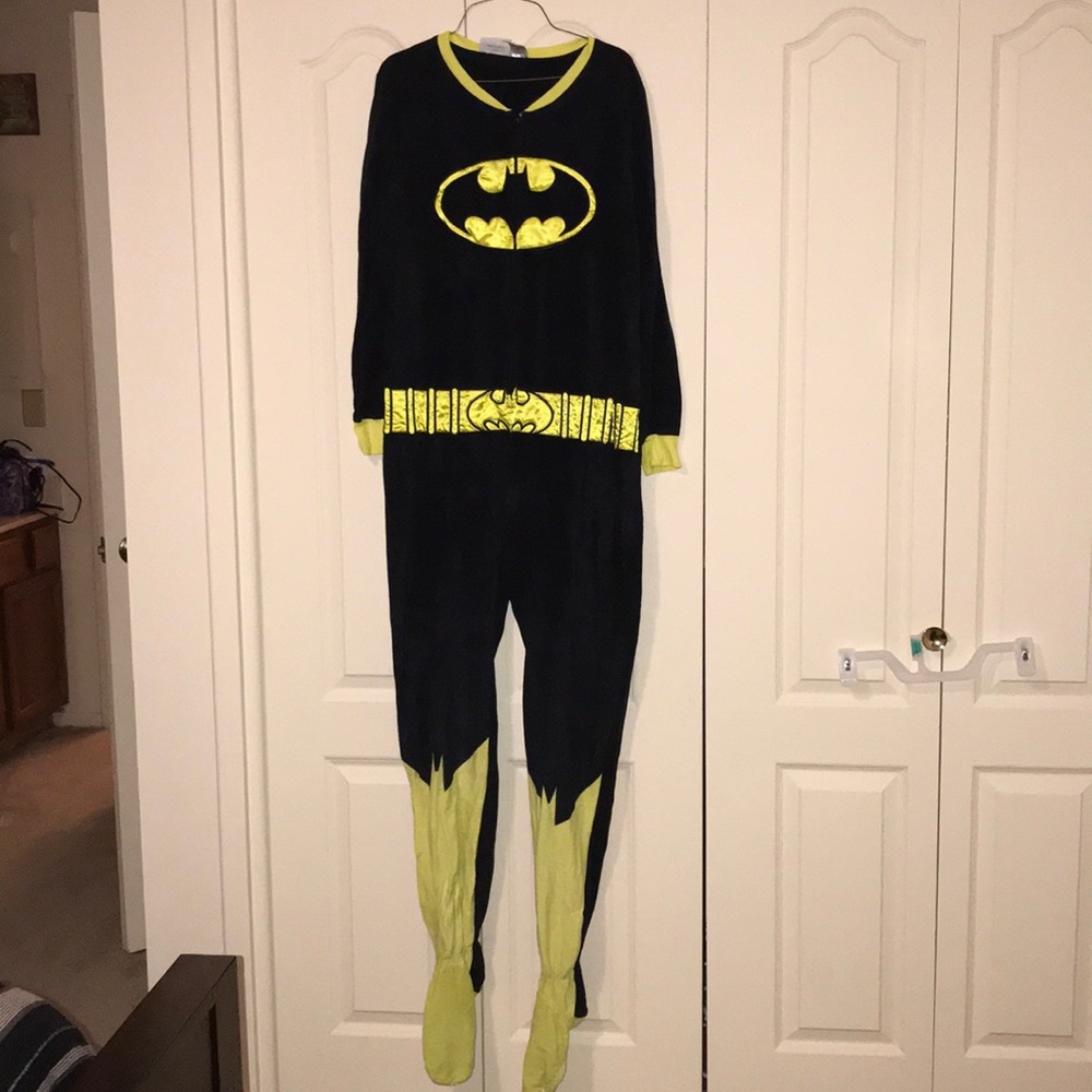 Batman Footed Pajama Onesie